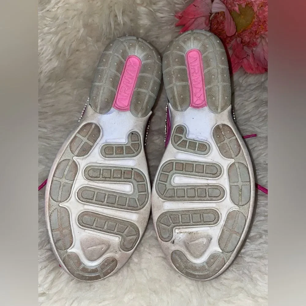 Nike Air Max Women’s Rhinestone Swoosh Pink 8.5